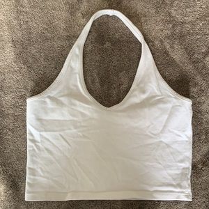 Brandy Melville white halter top